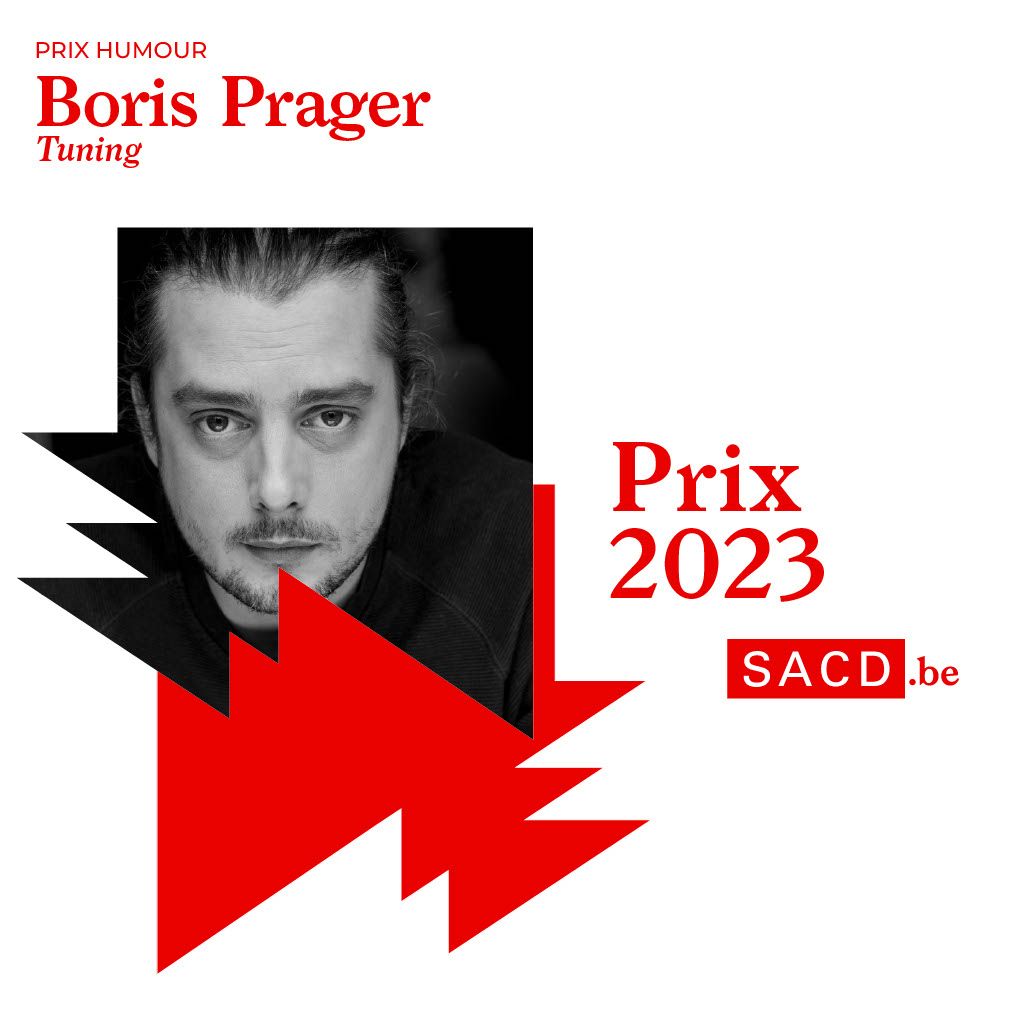 Tonnerre d'applaudissements pour Boris Prager, Prix Humour 2023 pour Tuning !