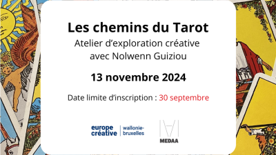 Appel à candidatures : Les Chemins du Tarot, un atelier d’exploration créative avec Nolwenn Guiziou